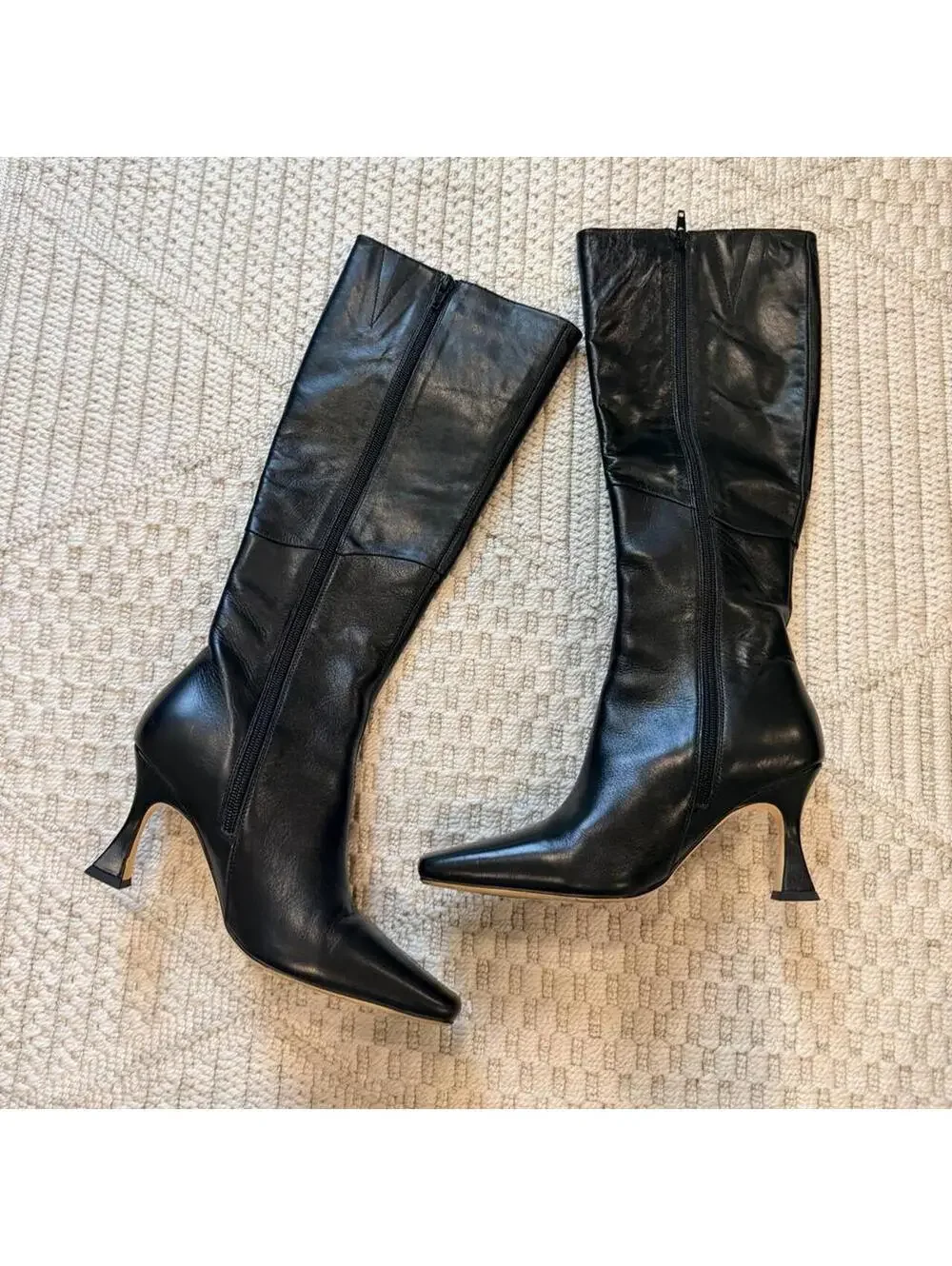 Tony Bianco Fantasy Knee High Boot in Chocolate Napa